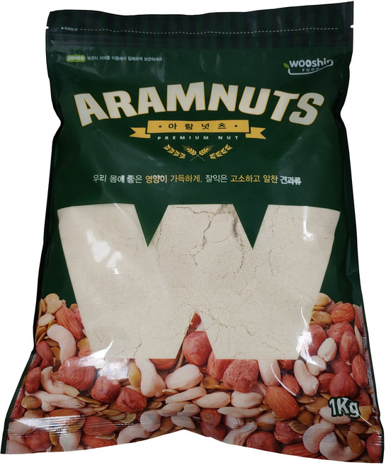 아람넛츠 아몬드 파우더 OP, 1kg, 1개