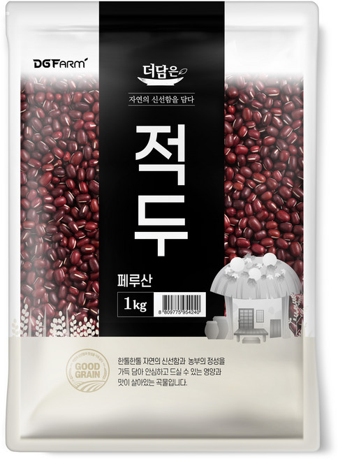 더담은 페루산 적두, 1kg, 1개