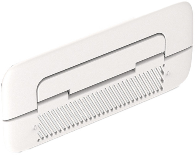 파우트 EYES10 부착형 각도조절 슬림 노트북 거치대, 코튼화이트, 1개