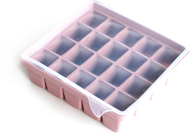 실리가든 실리콘 아이스트레이 20구, 다크핑크