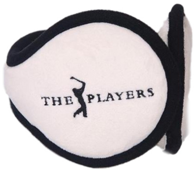 PGA투어 THE PLAYERS 퍼 이어 워머, 화이트, 1개