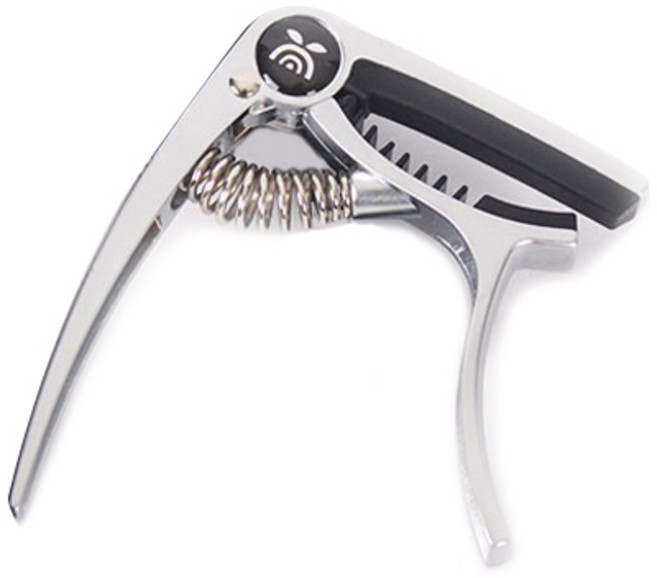 로코망고 우쿨렐레 전용 카포 실버, 1개