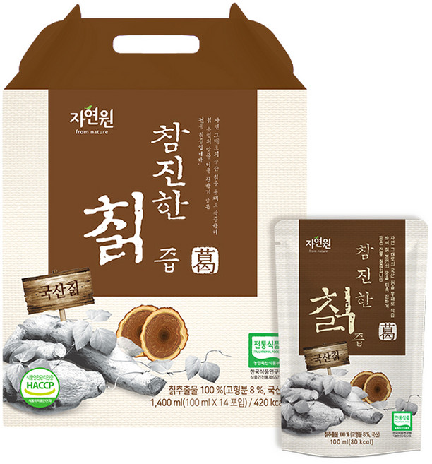 자연원 참진한 칡즙, 1.4L, 1개