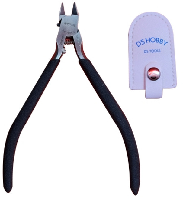 디에스하비 건담 건프라 외날 니퍼 DS-N01 + 니퍼캡, 혼합색상, 1세트