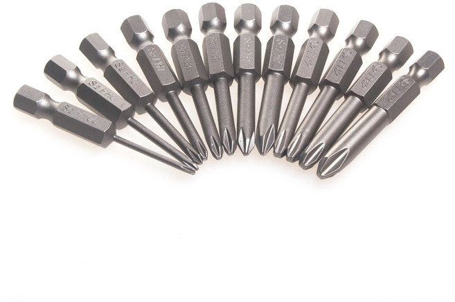전동드라이버용 십자비트 12종 세트, 1세트