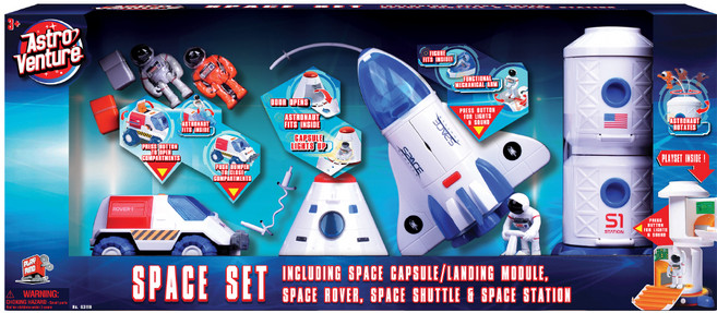 Astro Venture 宇宙探險遊戲玩具豪華組合2, 混合色