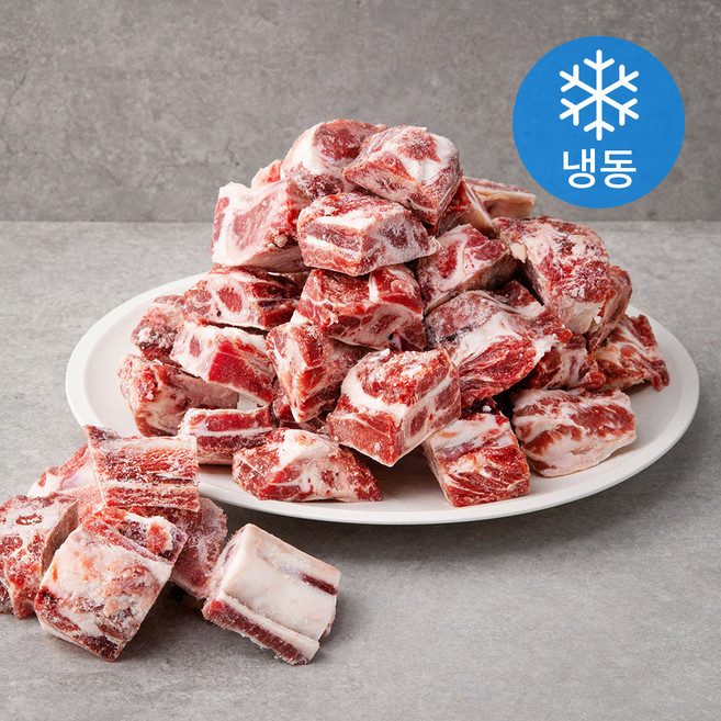 사조프레시미트 미국산 우빽립갈비 탕용 (냉동), 1kg, 3개