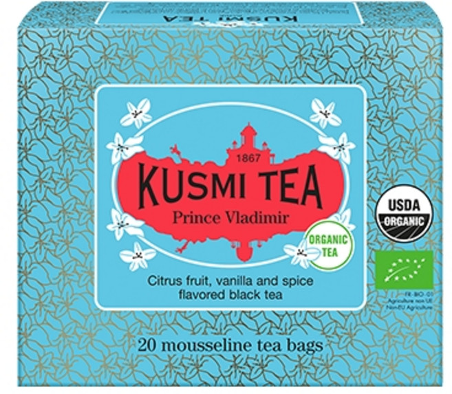 쿠스미티 프린스 블라디미르 모슬린 티백, 2g, 20개입, 1개