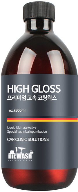 mr.WASH 車用塗層蠟, 500ml, 1入