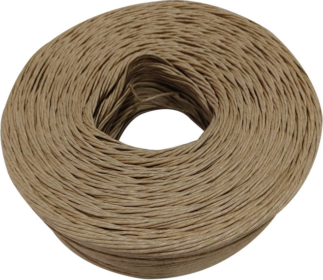 紙繩國度 單色紙繩 2mm, 1個, 500m, 自然色