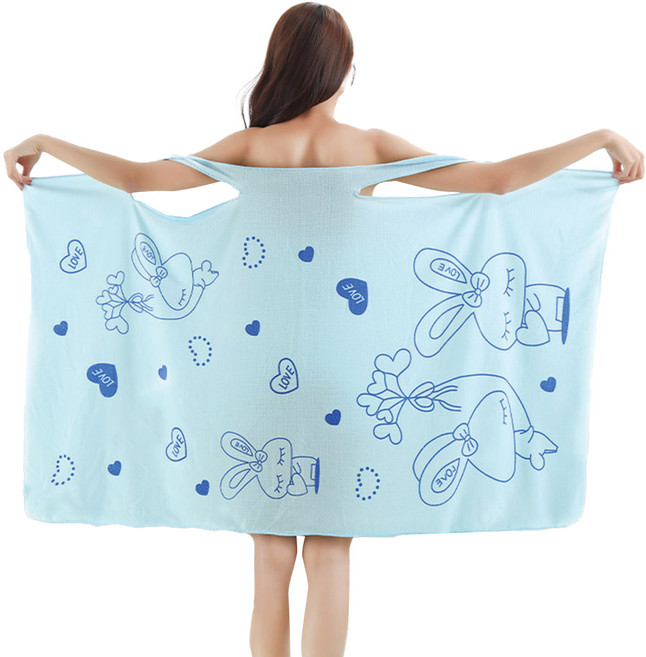 러브핑코 3초 가운 Free, 스카이, 1개