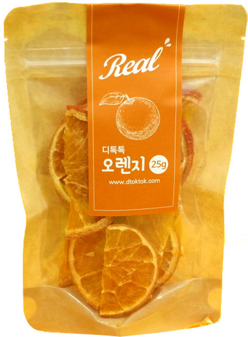 디톡톡 반달 실속형 건조 오렌지, 50g, 1개입, 1개