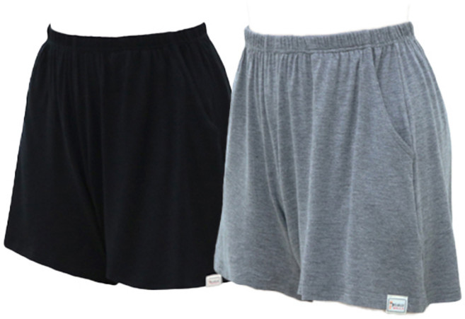 페리힐즈 여성용 빅사이즈 포켓 트렁크 사각팬티 2종 세트