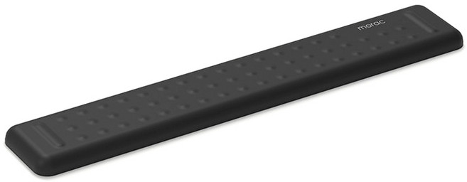 모락 모쿠 메모리폼 팜레스트 쿠션 키보드 손목 받침대, 블랙, 1개