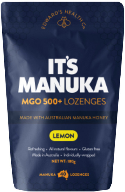 잇츠 마누카 레몬 캔디 40p, 180g, 1개