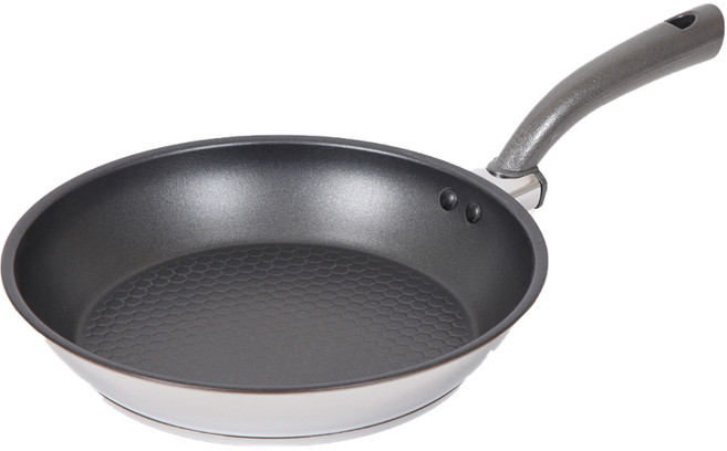 알텐바흐 엑스클립스 바닥3중 스테인리스 후라이팬 1207g 인덕션 IH, 28cm, 1개