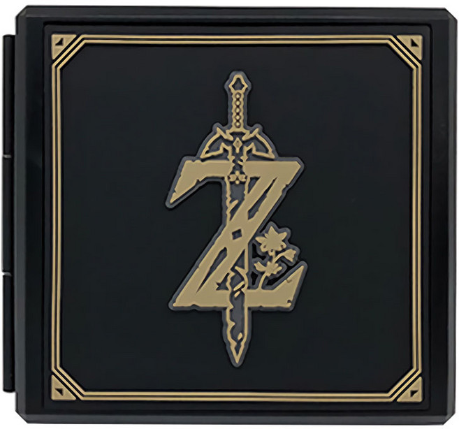 호후 닌텐도 스위치 게임 칩 팩 카드 보관 케이스 12칸 Z블랙, 1개