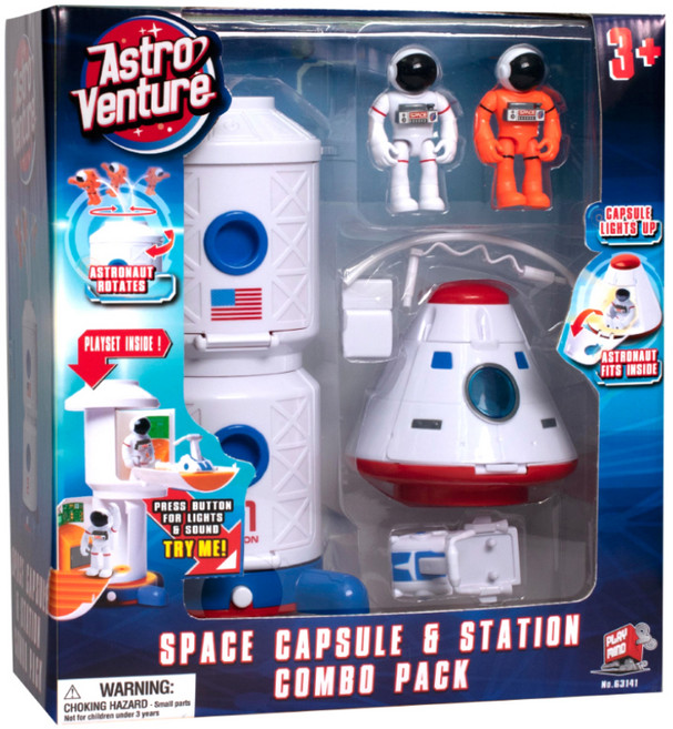 Astro Venture 宇宙探險遊戲玩具組合 2, 混合色, 1個
