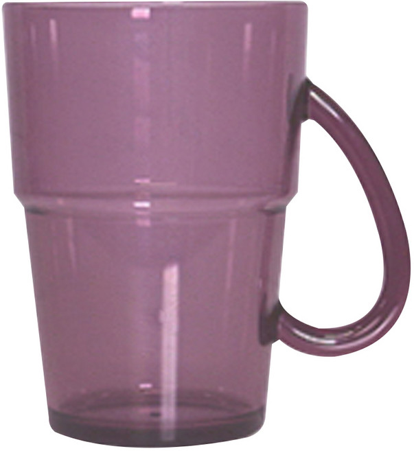 실리바스 자동 건조 거꾸로 컵, 퍼플, 1개