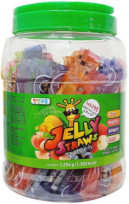 젤리스트로우, 1.254kg, 1개