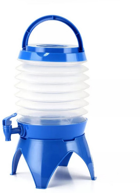 에코벨 야외 접이식물통 3.5L, 블루, 1개