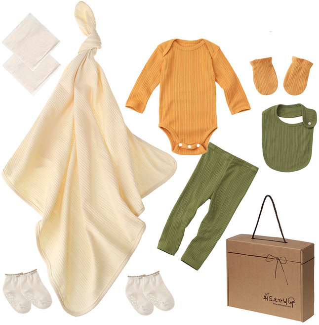 위드오가닉 유아용 출산 선물 세트
