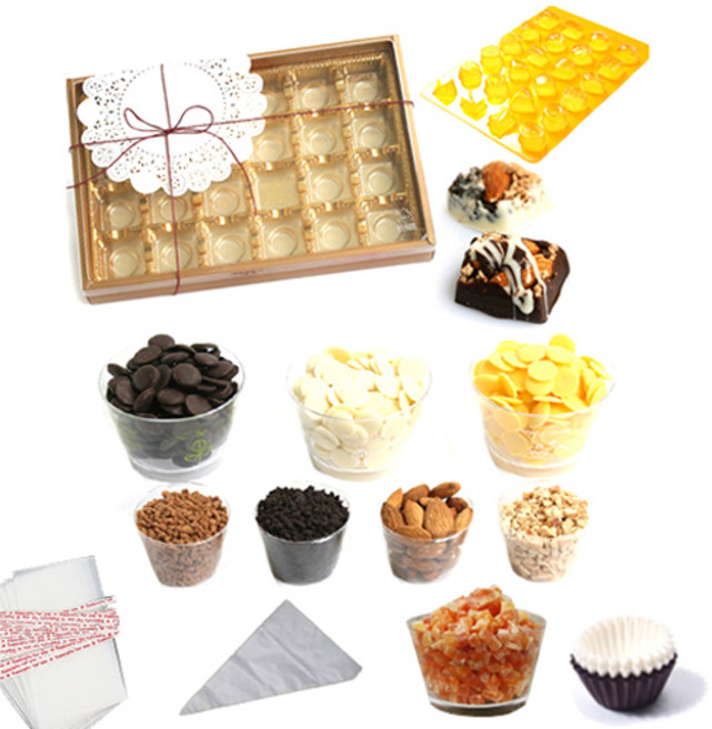 붐스토리 굿얌이 초콜릿만들기세트, 1세트, 초콜릿만들기 13종