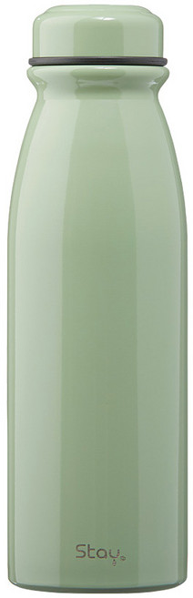 스테이24 보온 보냉 스텐 진공 라이크 초경량 텀블러, 소프트카키, 450ml