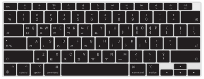 카라스 삼성 갤럭시북 이온 13 NT930XCJ / NT930XCR 지문인식키막힘 칼라 글자 키스킨, BLACK, 1개