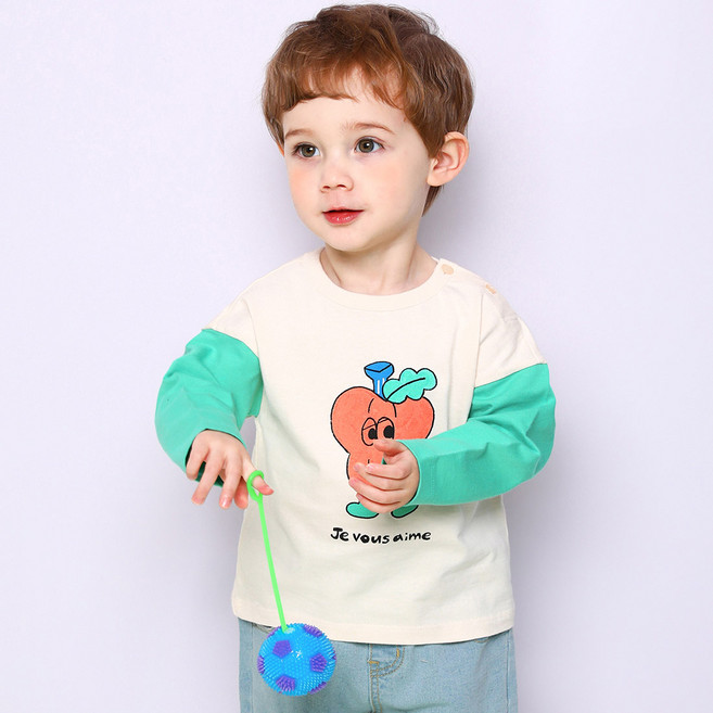 밀크마일 아동용 파푸파피 티셔츠