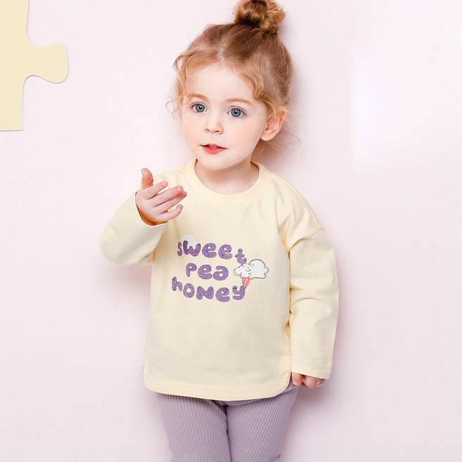 밀크마일 아동용 스위트바닐라 티셔츠