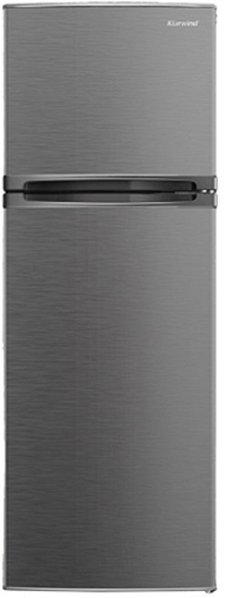 클라윈드 캐리어 2도어 일반형냉장고 182L 방문설치, KRDT182VEH1, 실버 메탈