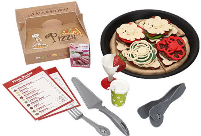 캐스비 콤비네이션피자 역할놀이, 혼합색상, 1개