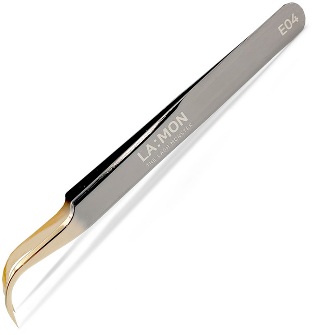 라몽 래쉬몬스터 프리미엄 속눈썹연장 트위져 곡선형 E04, 1개