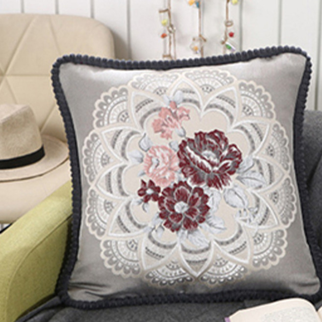 고정밀 라비쉬 유럽풍 소파 쿠션 커버 2p 세트 DPCC082