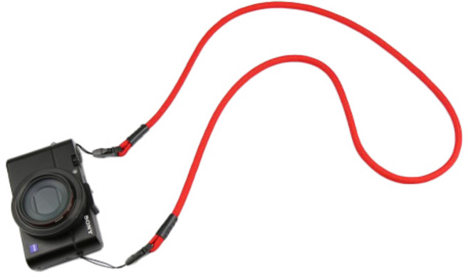 코엠 리코 GR4 GR3X 컴팩트 카메라 넥스트랩 레드 105cm, 1개