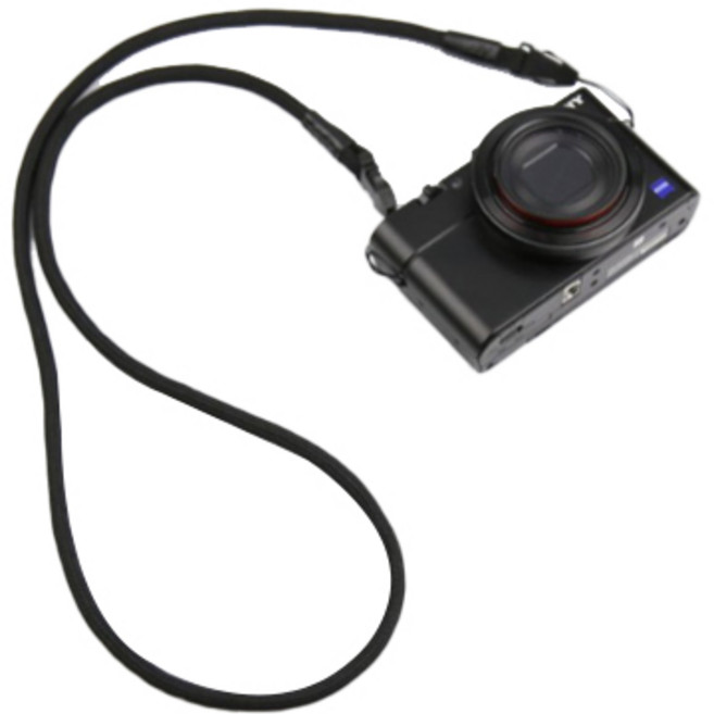 코엠 컴팩트 리코 GR4 GR3X 카메라 넥스트랩 블랙 105cm, 1개