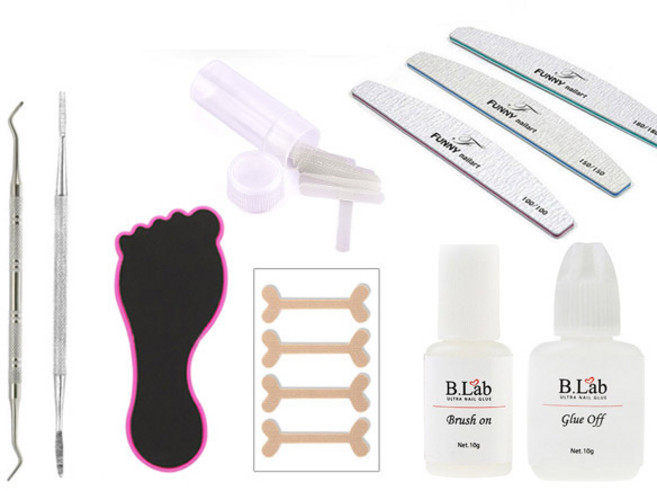 퍼니네일 발톱관리 케어팁 02 세트, 혼합색상, 1세트