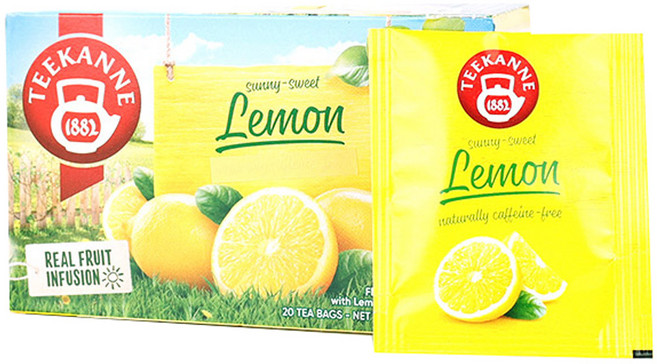 티칸 써니 스위트 레몬 차, 2.5g, 20개입, 1개