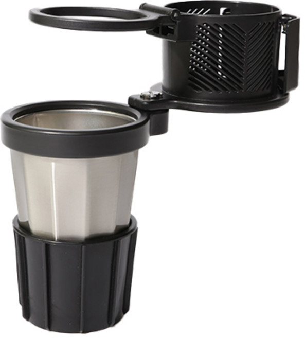 더쎈 차량용 보온보냉 3단 멀티 컵홀더, 1개, 혼합색상