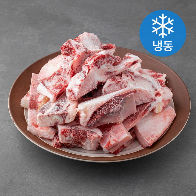 사조프레시미트 한우 잡뼈 탕용 (냉동), 1kg, 3개