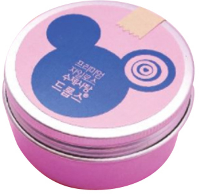 드롭스 자일로스 수제사탕 미키틴트, 80g, 1개