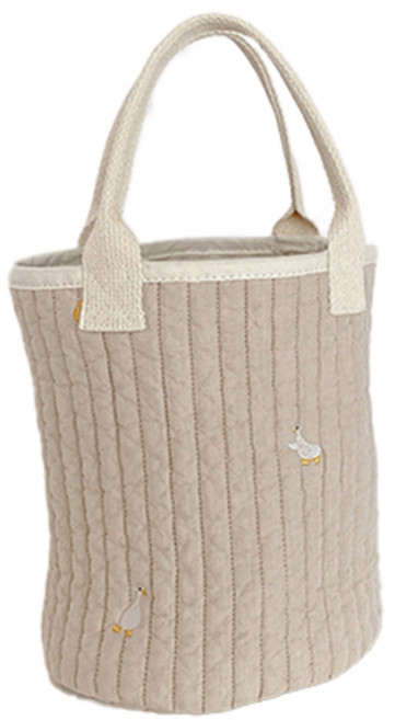 마롤로뜨 마실 원형 백 기저귀가방, 베이지덕