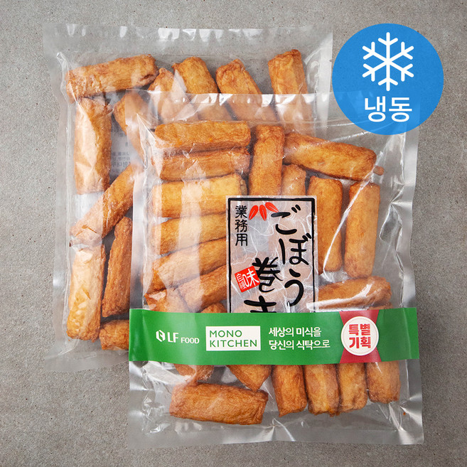엘에프푸드 우엉마끼 20입 (냉동), 560g, 2개