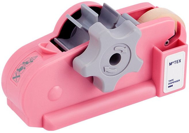 모텍스 테이프 디스펜서 미니, 로즈핑크, 1개