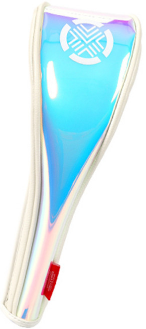 테크스킨 홀로그램 우드 유틸커버, 화이트, 1개