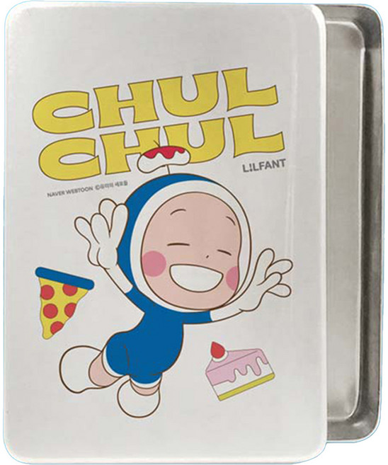 릴팡 유미의 세포들 출출세포 추억의 양은 도시락, 혼합색상, 1개