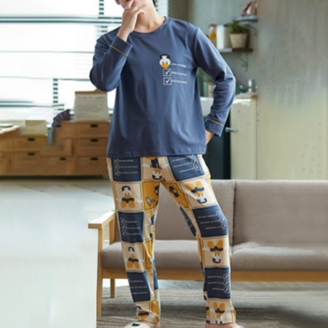 블랙스완 남성용 통기성 프리미엄 잠옷