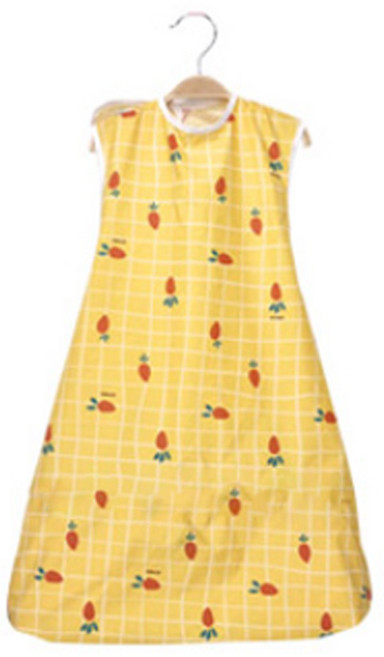 베이비클로 나시 일반형 이유식 턱받이, 당근옐로우, 1개입, 1개