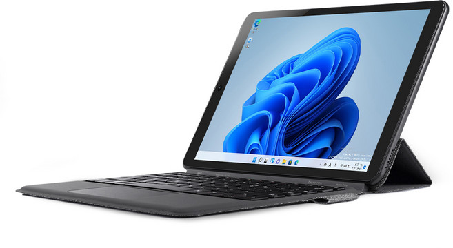 아이뮤즈 태블릿 PC + 키보드 (WIN11 RAM 4GB eMMC 64GB + SSD 128GB), 메탈릭 그레이, Converter Tab(태블릿), IK-C105(키보드), 192GB, Wi-Fi